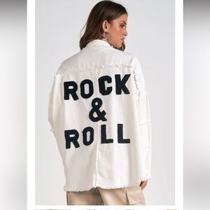 Davi & Dani Boutique Brand Rock n Roll Jacket Small